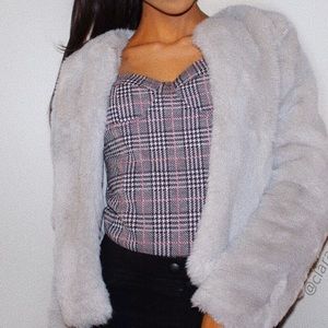 Classy Plaid bodysuit